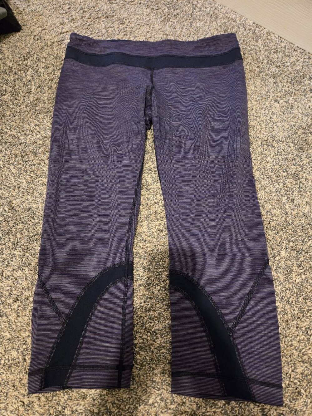 Lululemon Run Inspire Crop Leggings Wee Are From Space 12